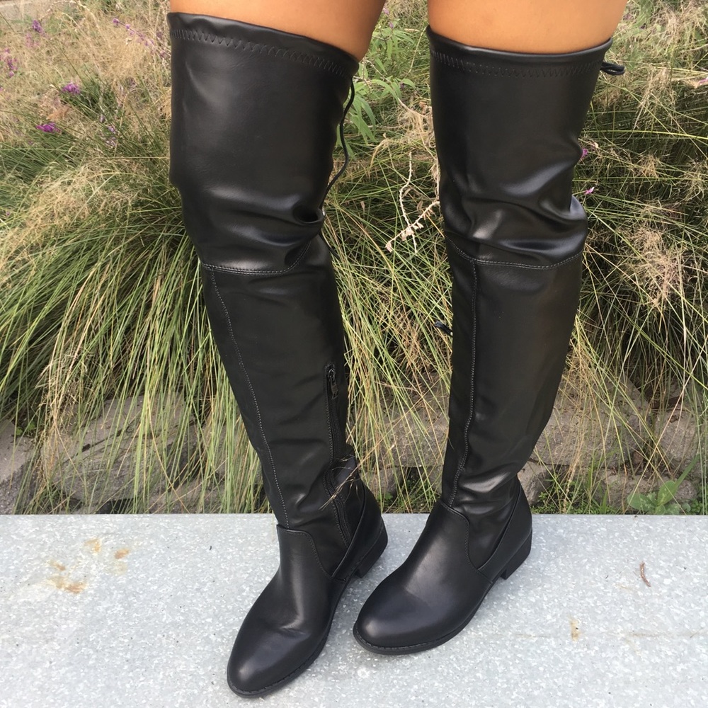 Black Over the Knee boots